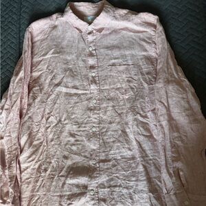 Onia Pink Casual Button Down Shirt